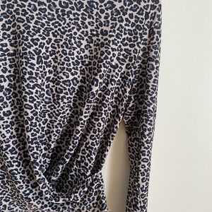 DYNAMITE leopard shirt